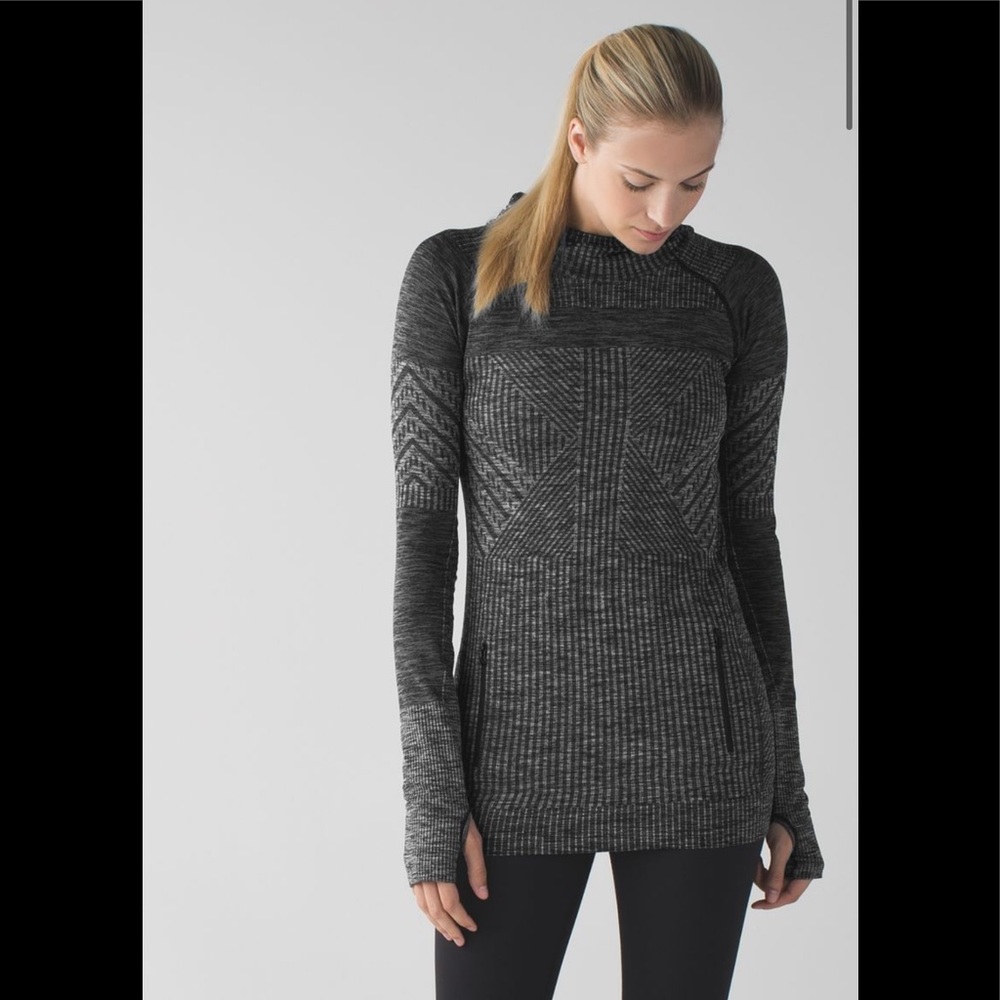 Lululemon Rest Less Hoodie
Heathered Black